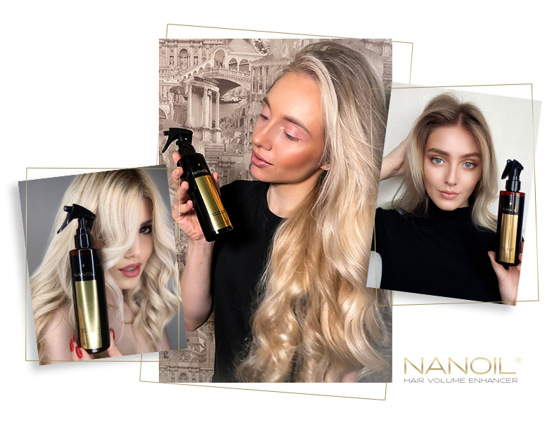 spray para un cabello con más volumen nanoil